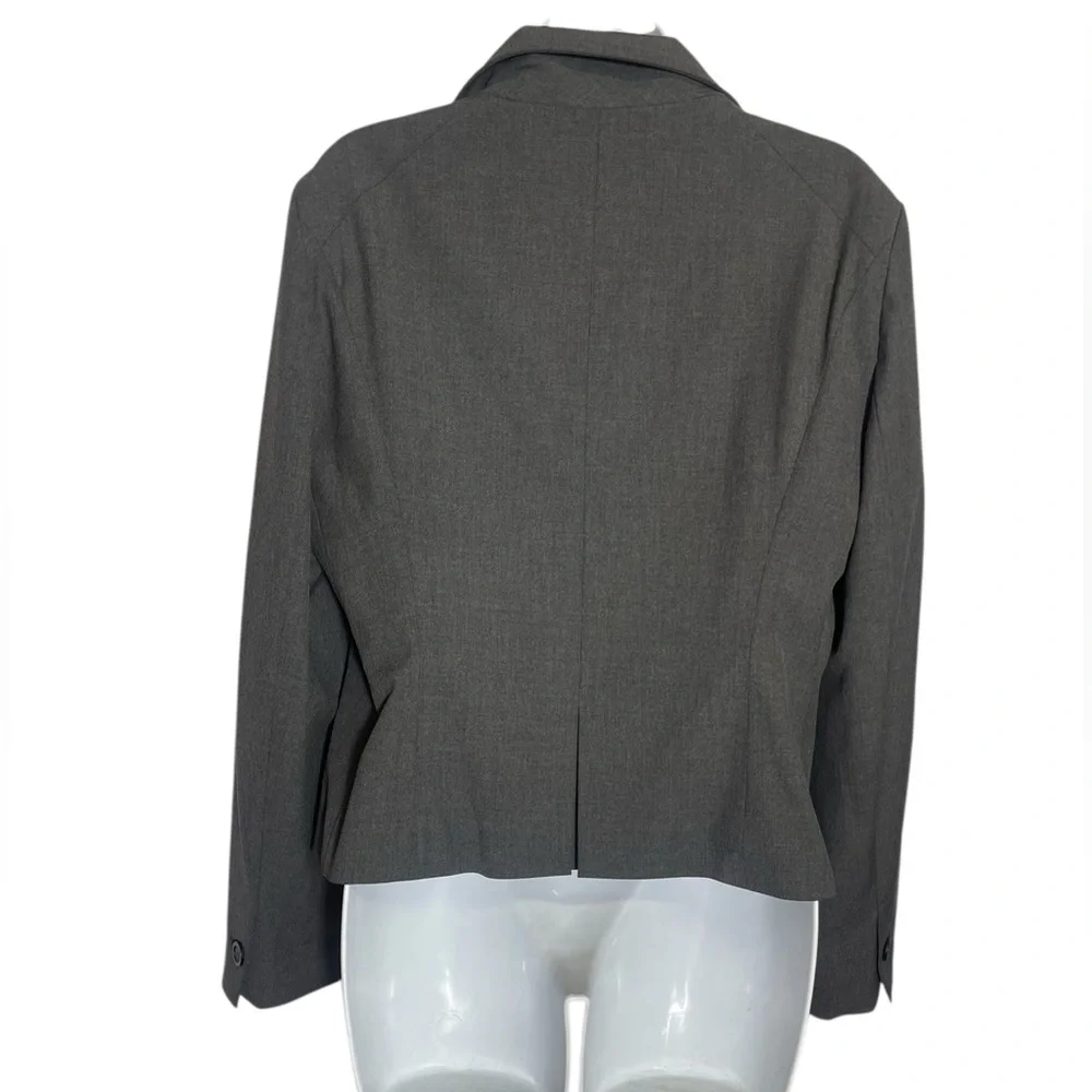 Michael Kors Gray Blazer Tailored Suit Jacket‎
